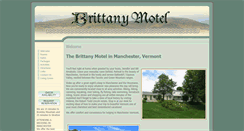 Desktop Screenshot of brittanymotel.net